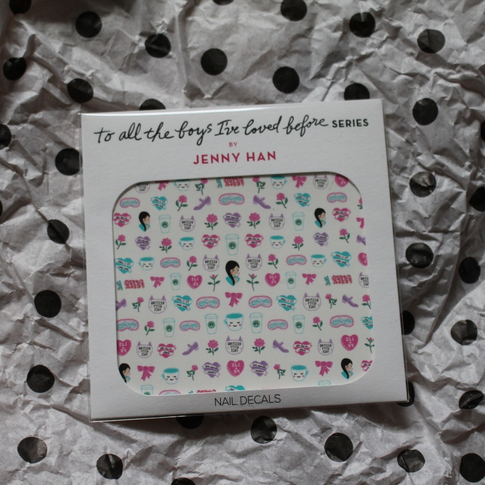 To All the Boys I've Loved Before Nail Decals